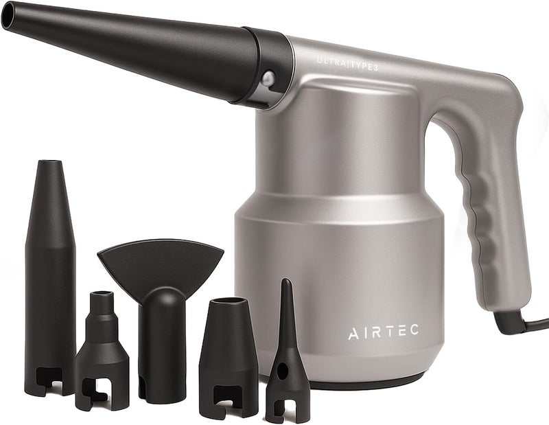 IT Dusters AirTec Ultra Electric Air Duster Blower for PC, Laptop, Console, Electronics and Home Cleaning, Environmental Alternative to Spray air can Duster Keyboard Cleaner (Type 3) - Image 1